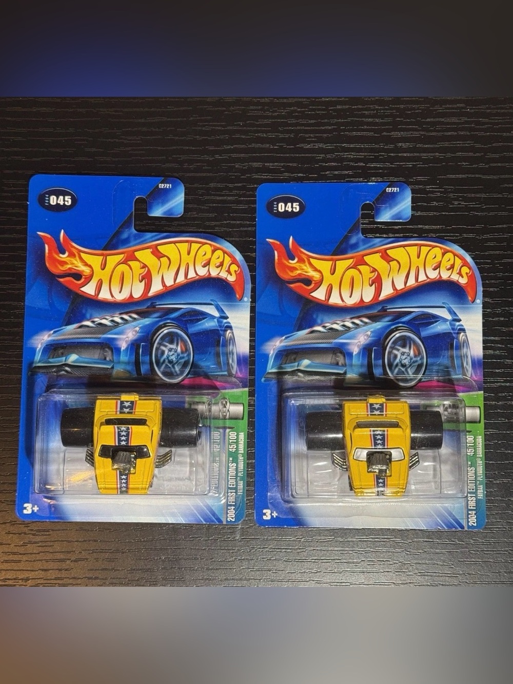 2004 HOT WHEELS First Editions FATBACK PLYMOUTH BARRACUDA 45/100 Variant